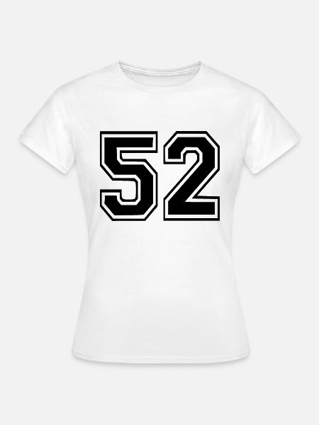 52 - Frauen T-Shirt - Weiß