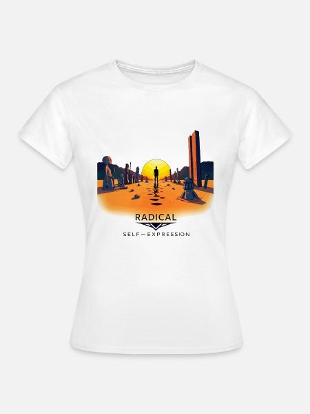 Radikale Selbstdarstellung - Frauen T-Shirt - Weiß