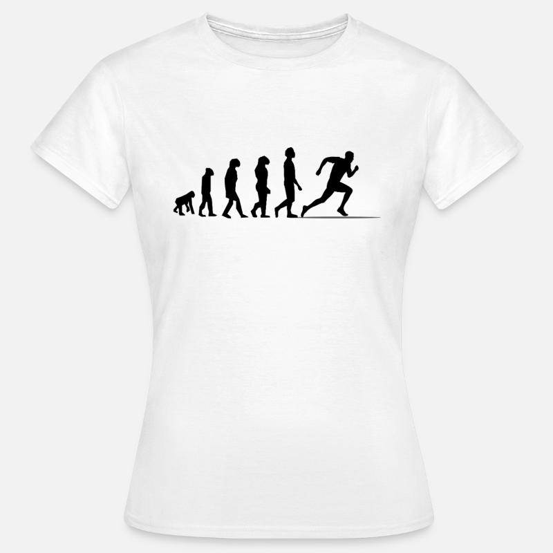 Evolution Sprint / Sprinter - Women's T-Shirt - white