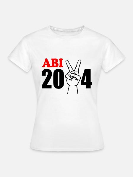 Abi 2024 - Frauen T-Shirt - Weiß