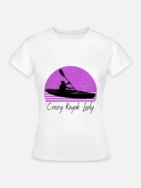Kayak - Frauen T-Shirt - Weiß