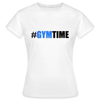 Gym - T-shirt Femme - blanc - Devant - AI Model Female 172 dark (172cm)