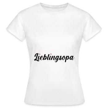 Grandpa Grandpa - Women's T-Shirt - white - Front - AI Model Female 172 dark (172cm)