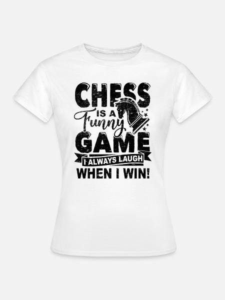 Schachspiel - Frauen T-Shirt - Weiß