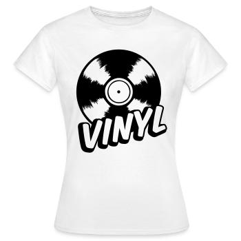 vinyl - T-shirt Femme - blanc - Devant - AI Model Female 172 dark (172cm)