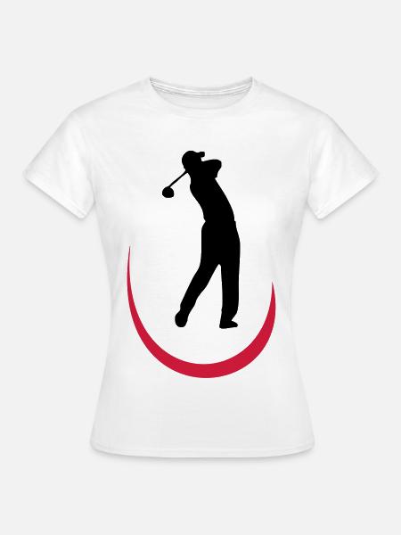 golf - Frauen T-Shirt - Weiß