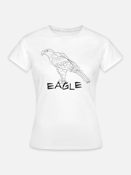 Eagle - Frauen T-Shirt - Weiß