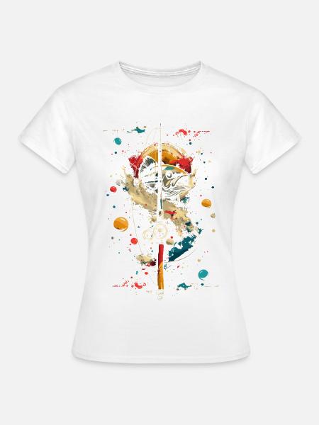 Angeln - Frauen T-Shirt - Weiß