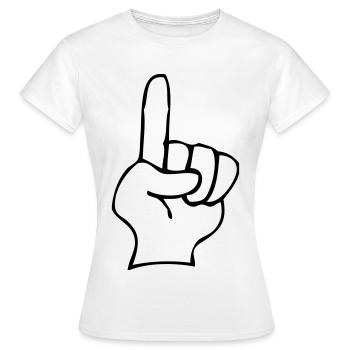 Index - T-shirt Femme - blanc - Devant - AI Model Female 172 dark (172cm)