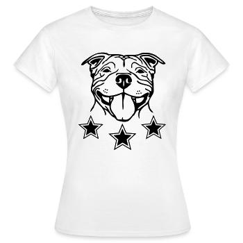 sbtsmile2 - T-shirt Femme - blanc - Devant - AI Model Female 172 dark (172cm)