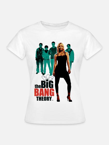 The Big Bang Theory Penny Porträt - Frauen T-Shirt - Weiß