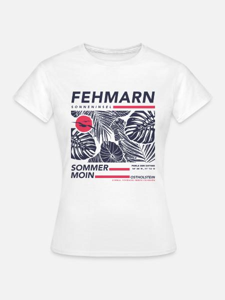 Fehmarn Ostsee - Frauen T-Shirt - Weiß