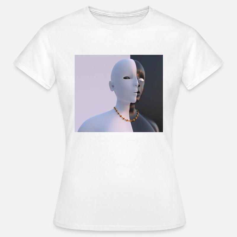 Two Face - Women's T-Shirt - white