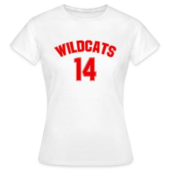 High School Musical Wildcats - Frauen T-Shirt - Weiß - Vorne - AI Model Female 172 dark (172cm)