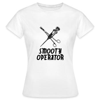 Chirurg Notarzt Arzt Sanitäter Ambulanz - Frauen T-Shirt - Weiß - Vorne - AI Model Female 172 dark (172cm)