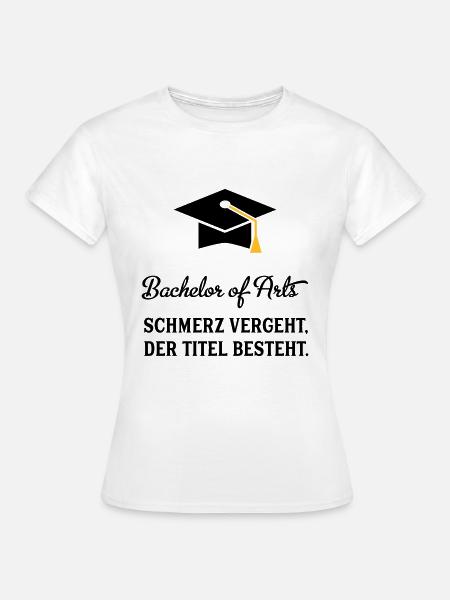 bachelorofarts - Frauen T-Shirt - Weiß