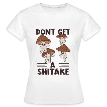 Cueilleurs de champignons et amis champignons - T-shirt Femme - blanc - Devant - AI Model Female 172 dark (172cm)