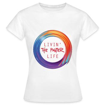 Maler und Lackierer, der Beste und Nervigste Beruf - Frauen T-Shirt - Weiß - Vorne - AI Model Female 172 dark (172cm)