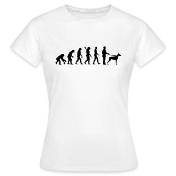 Dobermann - Frauen T-Shirt - Weiß - Vorne - AI Model Female 172 dark (172cm)