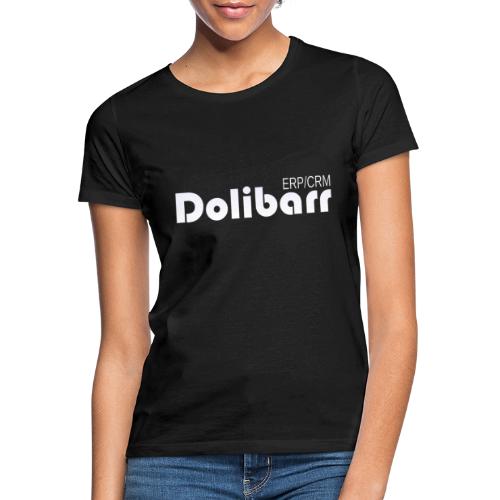 Dolibarr logo white - T-shirt Femme