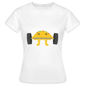 Taco - Frauen T-Shirt - Weiß - Vorne - AI Model Female 172 dark (172cm)