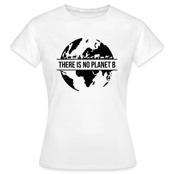 Natur Umweltschutz Mutter Erde Geschenk - Frauen T-Shirt - Weiß - Vorne - AI Model Female 172 dark (172cm)