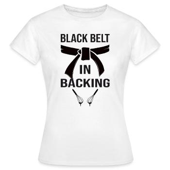 Cuisson du gâteau aux beignets - T-shirt Femme - blanc - Devant - AI Model Female 172 dark (172cm)