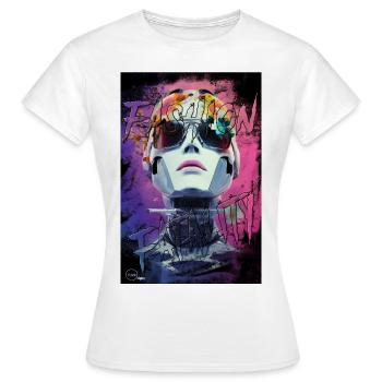 FASHION FATALITY 2 By Yume Origins - Women's T-Shirt - white - Front - AI Model Female 172 dark (172cm)