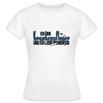 Krankenpfleger - Frauen T-Shirt - Weiß - Vorne - AI Model Female 172 dark (172cm)