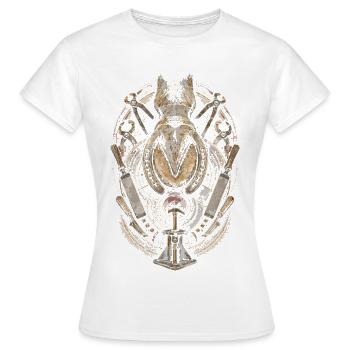 Maréchal-ferrant - T-shirt Femme - blanc - Devant - AI Model Female 172 dark (172cm)