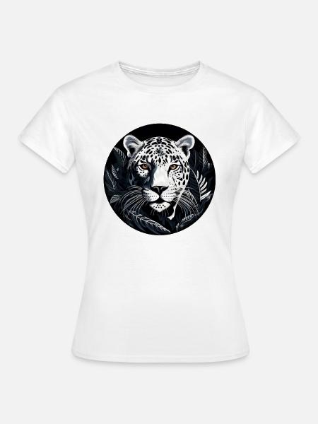Jaguar - Frauen T-Shirt - Weiß