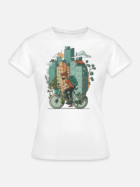Stadt-Entdecker - Frauen T-Shirt - Weiß