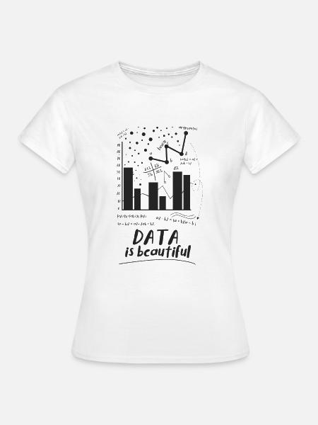 Statistiker Analyst - Frauen T-Shirt - Weiß