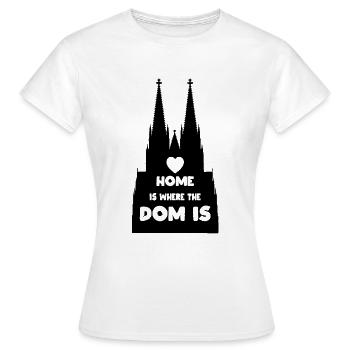 Cologne - T-shirt Femme - blanc - Devant - AI Model Female 172 dark (172cm)