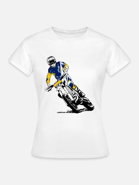 Enduro Offroad - Frauen T-Shirt - Weiß