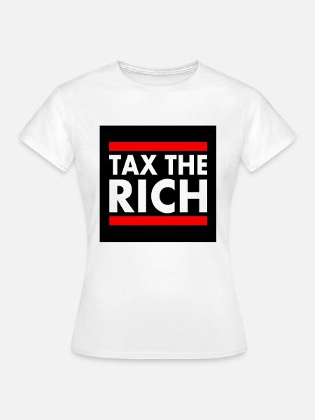 Eat the rich - Frauen T-Shirt - Weiß