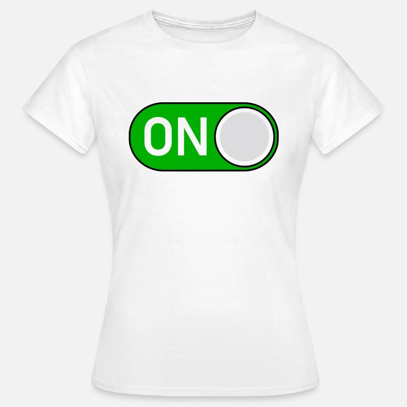 Switch On - Women's T-Shirt - white