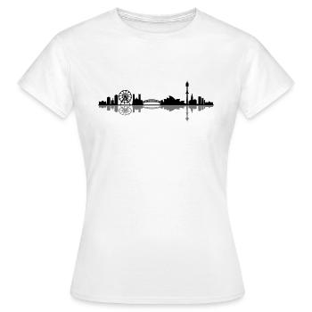 Skyline - Sydney - Frauen T-Shirt - Weiß - Vorne - AI Model Female 172 dark (172cm)