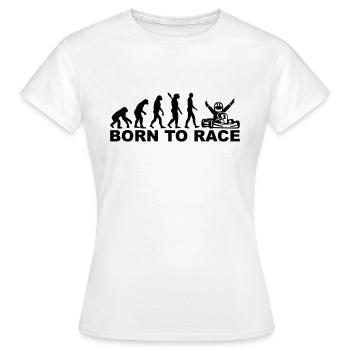 Kart - Frauen T-Shirt - Weiß - Vorne - AI Model Female 172 dark (172cm)