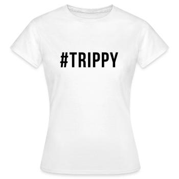 trippy - Frauen T-Shirt - Weiß - Vorne - AI Model Female 172 dark (172cm)