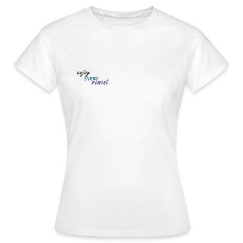 PROFITEZ DE CHAQUE INSTANT - T-shirt Femme - blanc - Devant - AI Model Female 172 dark (172cm)