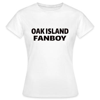OAK ISLAND / TREASURE HUNTING: Oak Island - Women's T-Shirt - white - Front - AI Model Female 172 dark (172cm)