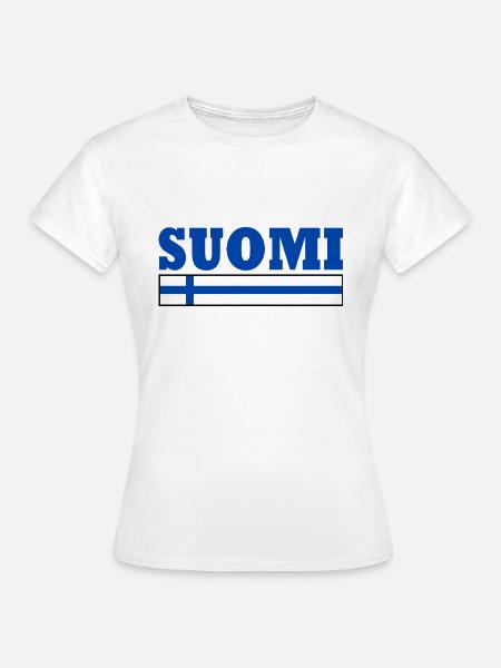 Finnland - Frauen T-Shirt - Weiß