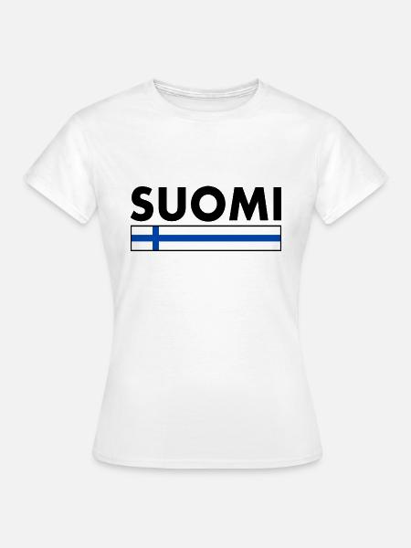 Suomi - Frauen T-Shirt - Weiß
