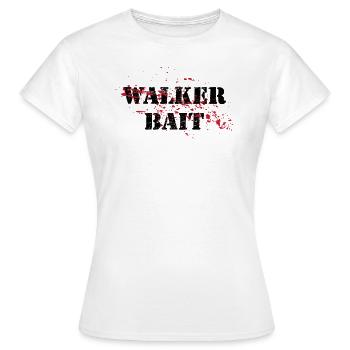 Zombies Walker Bait - T-shirt Femme - blanc - Devant - AI Model Female 172 dark (172cm)