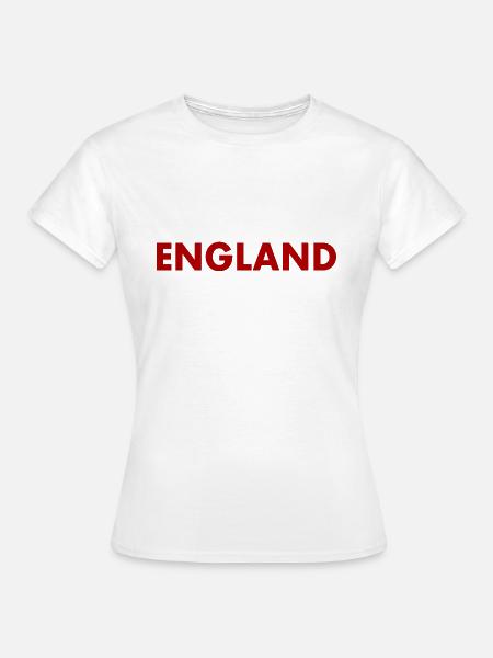 England - Frauen T-Shirt - Weiß