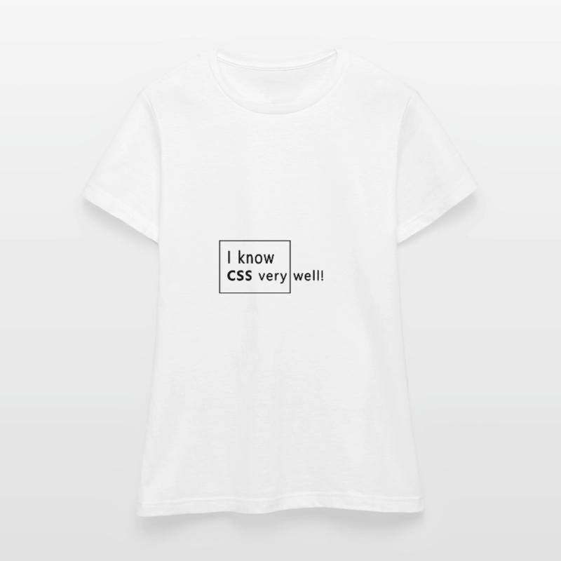 Web developer - CSS Women's T-Shirt