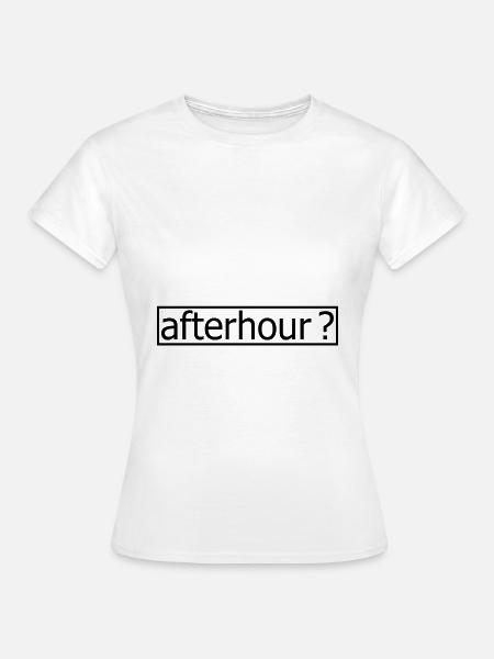 Techno - Techno music - afterhour - Frauen T-Shirt - Weiß