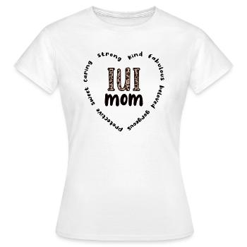 IUI Mama Intrauterine Insemination IUI Mutter - Frauen T-Shirt - Weiß - Vorne - AI Model Female 172 dark (172cm)