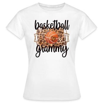 Grammy Oma Von Basketballspieler Basketball Grammy - Frauen T-Shirt - Weiß - Vorne - AI Model Female 172 dark (172cm)
